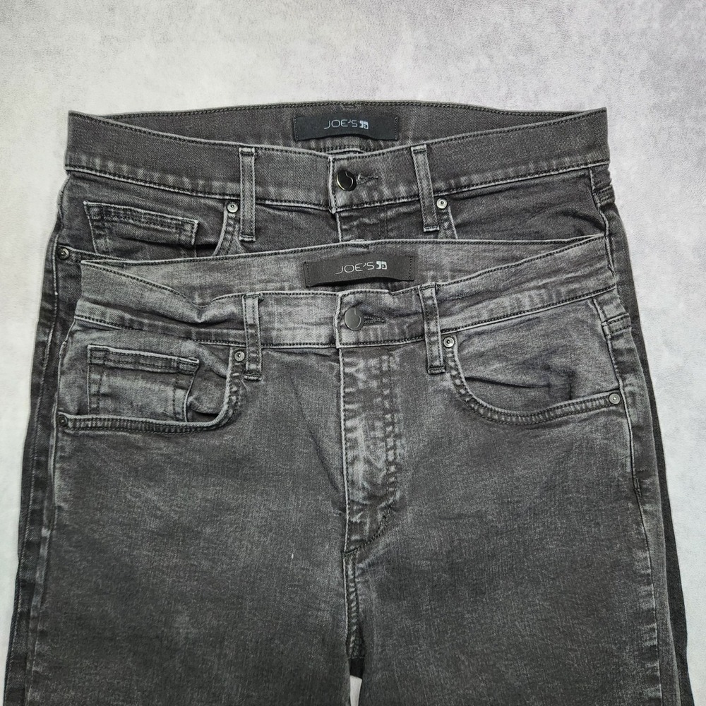 Joes Jeans Mens 32x30 Black Decker Stretch Denim‎ Pants Slim Fit - Lot of 2 Pair